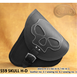 Brašna S59 SKULL H-D SOFTAIL
