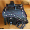 LEATHER SADDLEBAGS S294