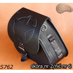 Bőr táska S762 H-D DYNA zárójel nélkül