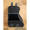 LEATHER SADDLEBAG S75 H-D SPORTSTER without bracket