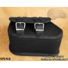 LEATHER SADDLEBAG S75 H-D SPORTSTER without bracket