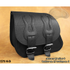 LEATHER SADDLEBAG S75 H-D SPORTSTER without bracket