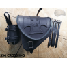 LEATHER SADDLEBAG S54 CROSS H-D SOFTAIL