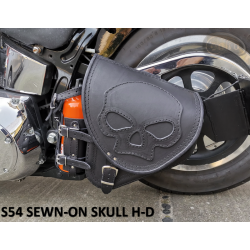 Brašna S54 SEWN-ON SKULL H-D SOFTAIL