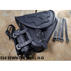 Brašna S54 SEWN-ON SKULL H-D SOFTAIL