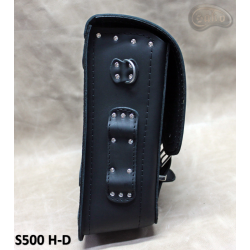 LEATHER SADDLEBAG S500 H-D SOFTAIL