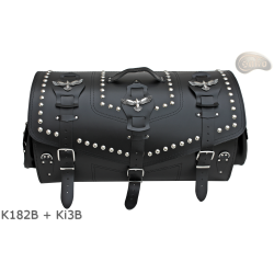 Coffre Moto K1821 avec serrure, poches et superpositions