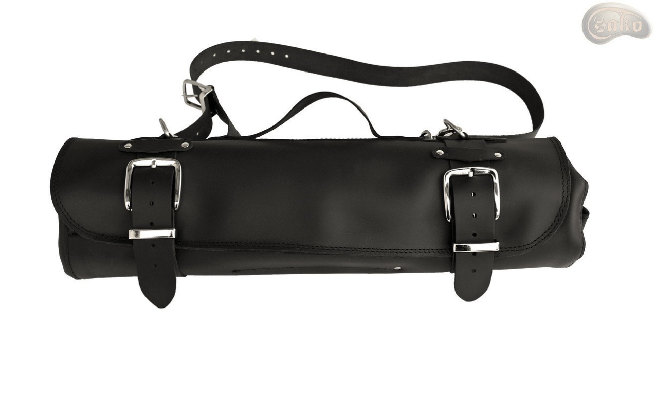 Taška / pouzdro na nůž BLACK MATTE S ZIP (model 3)