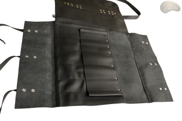 Taška / pouzdro na nůž BLACK MATTE S ZIP (model 3)