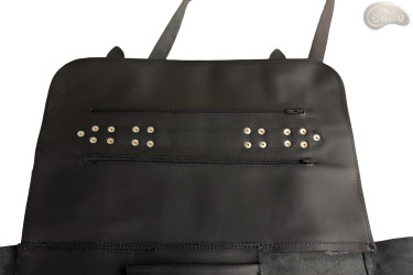 Taška / pouzdro na nůž BLACK MATTE S ZIP (model 3)