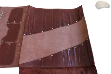 Taška / pouzdro na nůž  COGNAC (model 2)