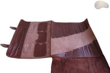 Taška / pouzdro na nůž  COGNAC (model 2)