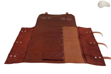 Taška / pouzdro na nůž COGNAC S ZIP (model 3)