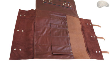 Taška / pouzdro na nůž COGNAC S ZIP (model 3)