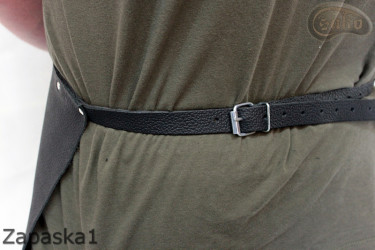 Tablier de serveur en cuir Zapaska1/ tablier de cuisinier/ tablier de protection/ de soudure/ tablier de travail