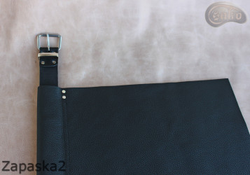 Bőr pincérkötény Zapaska2/ szakács/ védő/ hegesztő/ munkakötény övvel munkanadrághoz