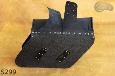 LEATHER SADDLEBAGS S299 *TO REQUEST*