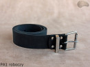 Leather belt PA1 for work trousers/ employee belt