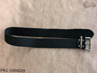 Leather belt PA1 for work trousers/ employee belt