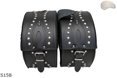 LEATHER SADDLEBAGS S15