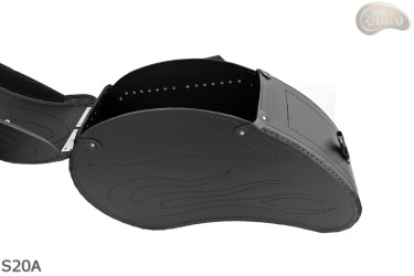 LEATHER SADDLEBAGS S20 A