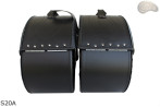 LEATHER SADDLEBAGS S20 A