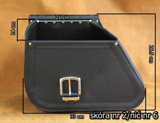 Brašna S76 SKULL H-D DYNA