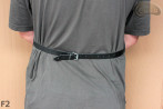 Tablier de protection en cuir F2/boucher/soudure/chef/barbecue/serrurier