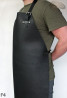 Tablier de protection en cuir F4/boucher/soudure/chef/barbecue/serrurier
