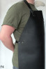 Tablier de protection en cuir F4/boucher/soudure/chef/barbecue/serrurier