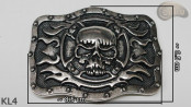 Decorative belt buckle KL4