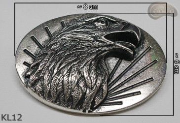 Decorative belt buckle KL12