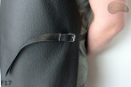 Leather apron F17 two-piece protective / butcher / welding / cook / barbecue / locksmith
