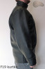Veste de soudeur en cuir F19 avec fermeture velcro