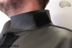 Veste de soudeur en cuir F19 avec fermeture velcro