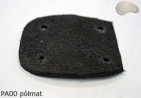 PA00 leather trouser belt without buckle, repair kit without buckle