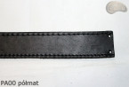 PA00 leather trouser belt without buckle, repair kit without buckle