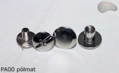 PA00 leather trouser belt without buckle, repair kit without buckle