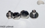 PA00 leather trouser belt without buckle, repair kit without buckle