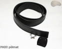 PA00 leather trouser belt without buckle, repair kit without buckle