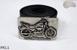 PKL1 leather trouser belt