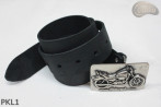 PKL1 leather trouser belt