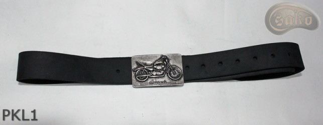 PKL1 leather trouser belt