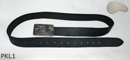 PKL1 leather trouser belt