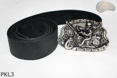 PKL3 leather trouser belt