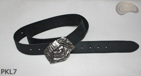 PKL7 leather trouser belt