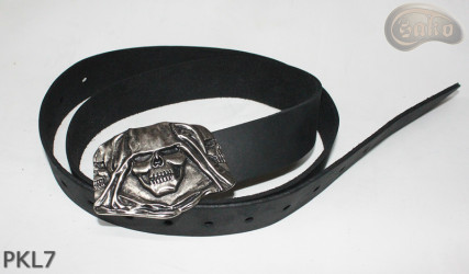 PKL7 leather trouser belt