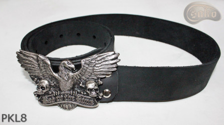 PKL8 leather trouser belt