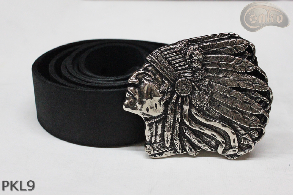 PKL9 leather trouser belt