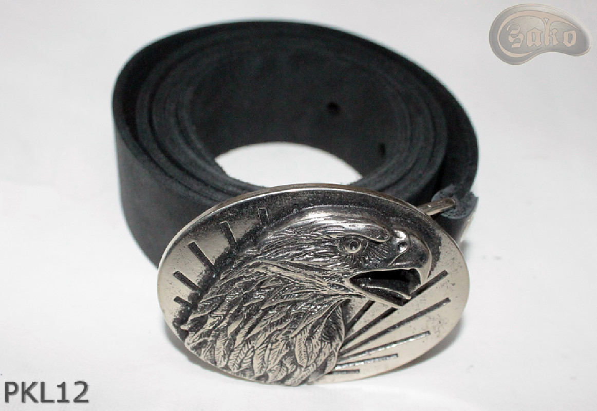 PKL12 leather trouser belt